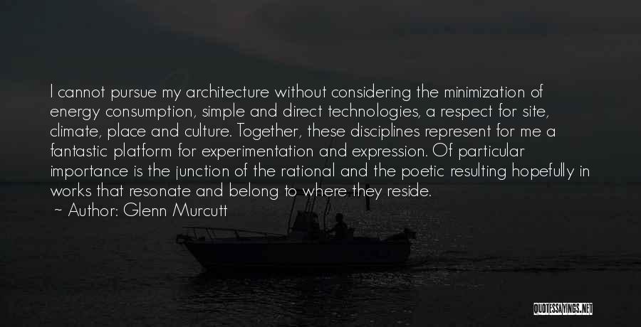 Simple Architecture Quotes By Glenn Murcutt