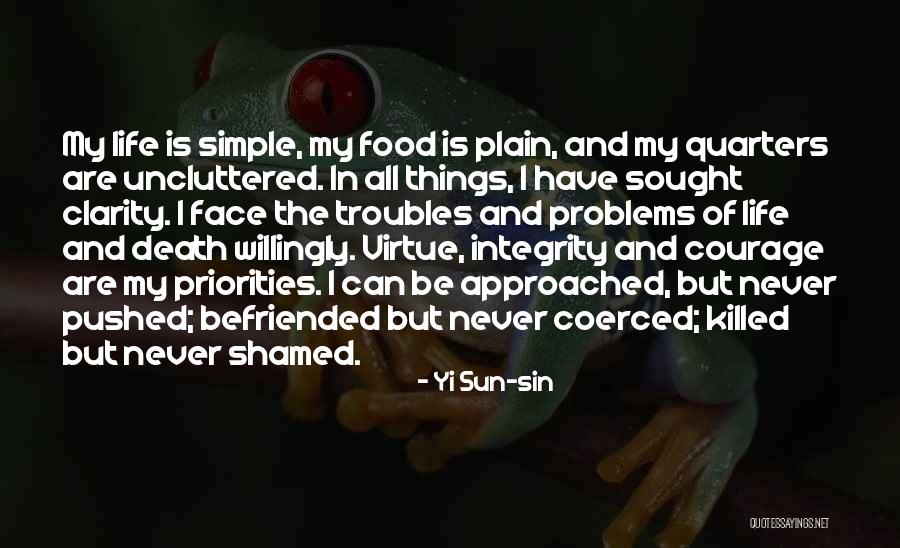 Simple Badass Quotes By Yi Sun-sin