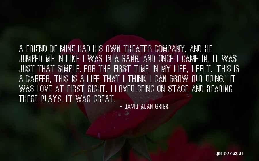 Simple Being Me Quotes By David Alan Grier