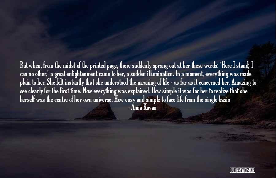 Simple But Great Quotes By Anna Kavan Simple But Great Quotes By Anna Kavan