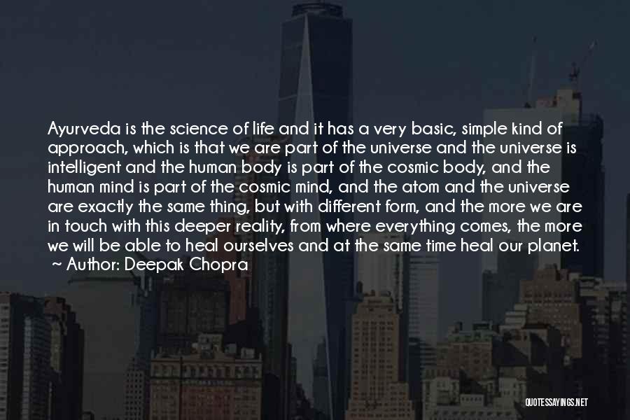 Simple But Intelligent Quotes By Deepak Chopra
