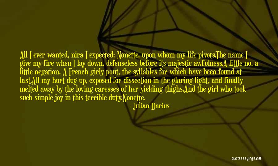 Simple But Terrible Quotes By Julian Darius