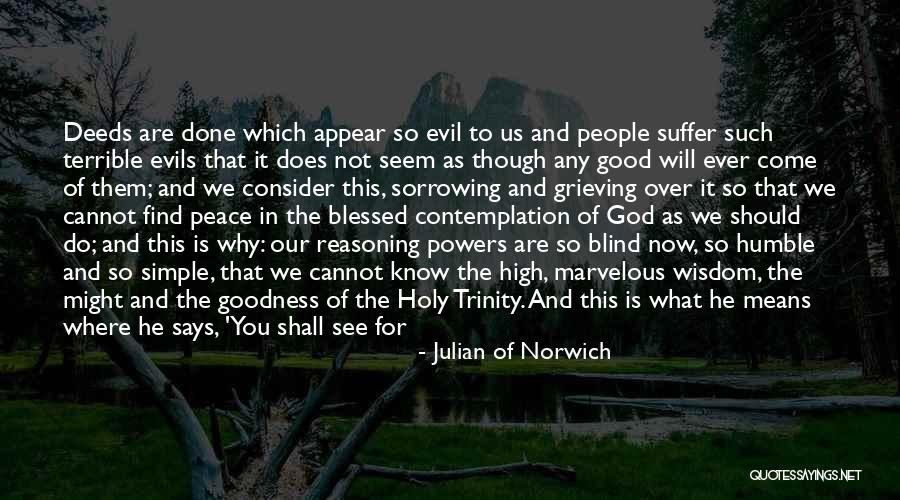 Simple But Terrible Quotes By Julian Of Norwich Simple But Terrible Quotes By Julian Of Norwich