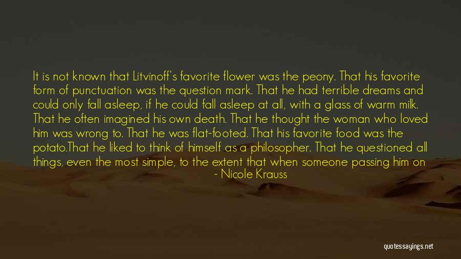 Simple But Terrible Quotes By Nicole Krauss Simple But Terrible Quotes By Nicole Krauss