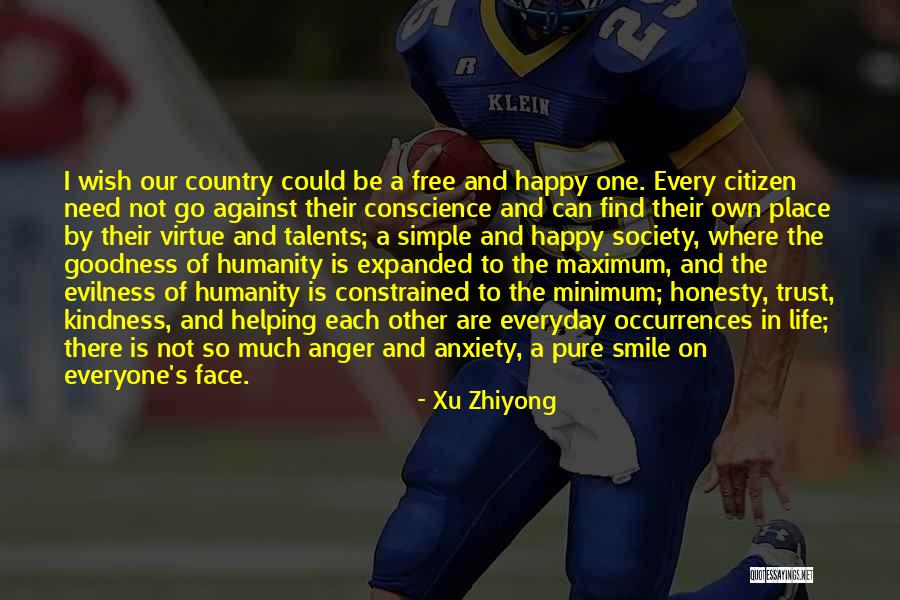 Simple Country Life Quotes By Xu Zhiyong