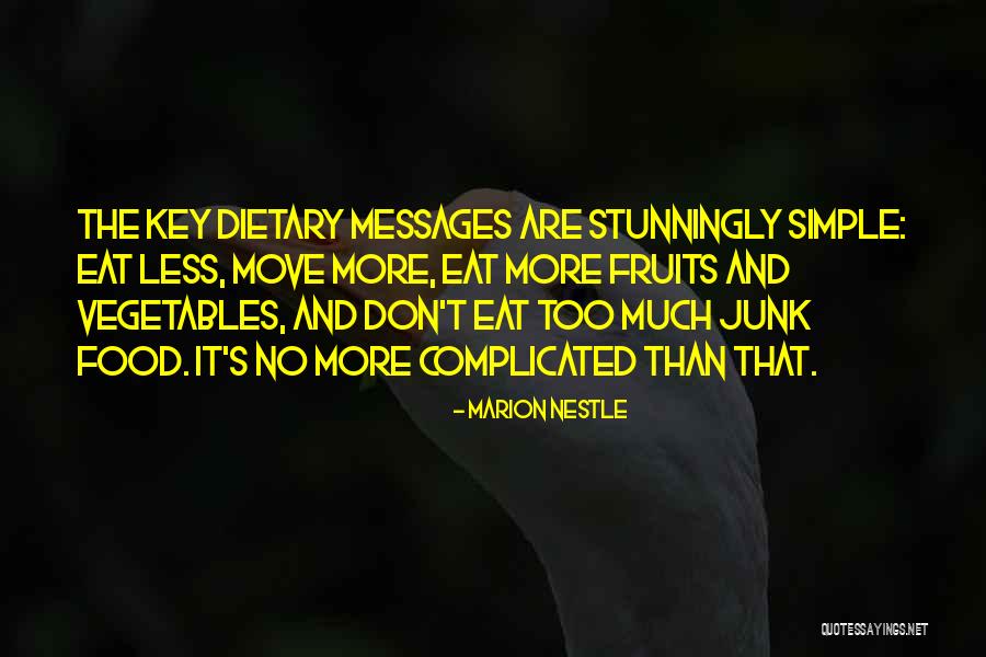 Simple Food Quotes By Marion Nestle Simple Food Quotes By Marion Nestle
