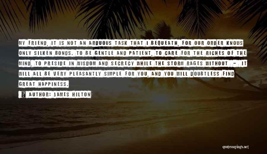 Simple Gentle Quotes By James Hilton