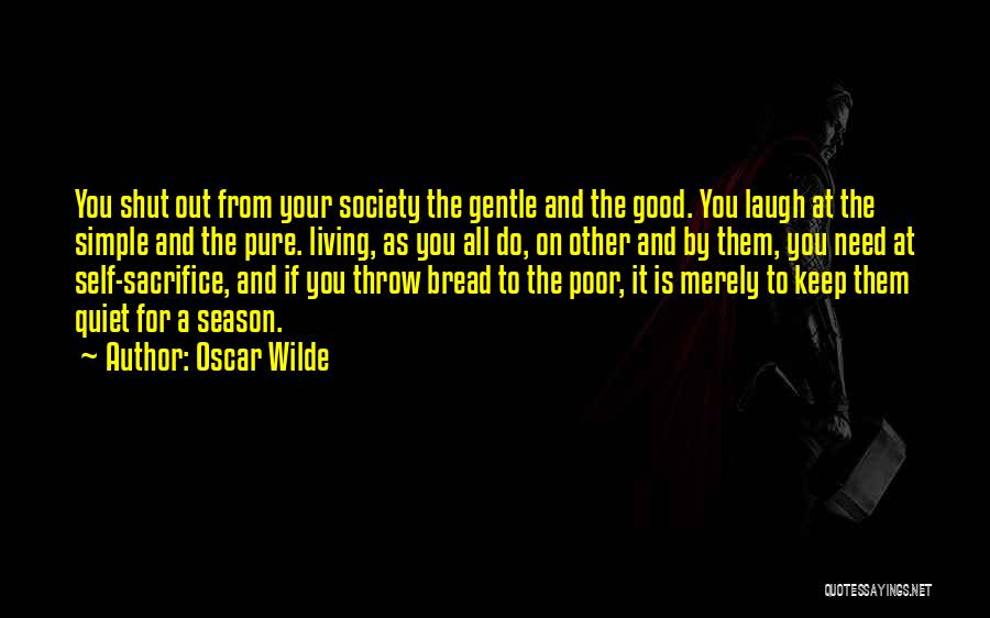 Simple Gentle Quotes By Oscar Wilde