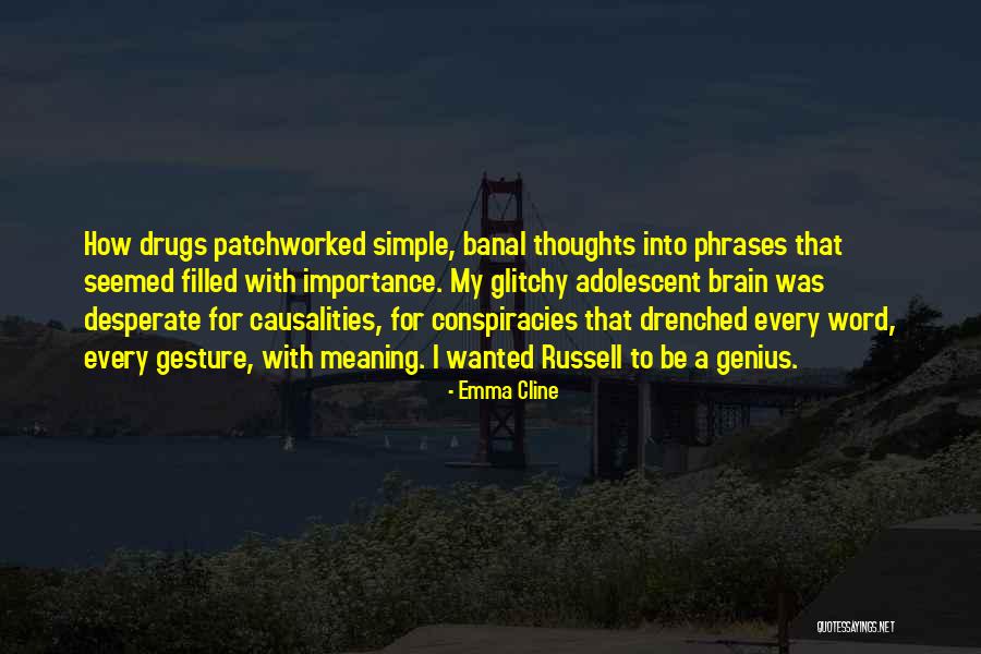 Simple Gesture Quotes By Emma Cline Simple Gesture Quotes By Emma Cline