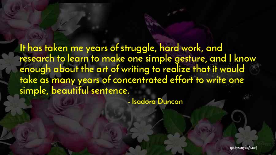 Simple Gesture Quotes By Isadora Duncan Simple Gesture Quotes By Isadora Duncan
