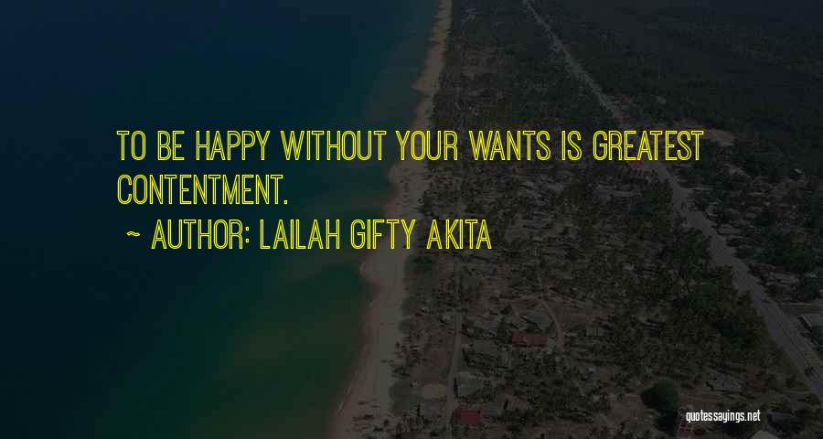 Simple Happy Life Quotes By Lailah Gifty Akita