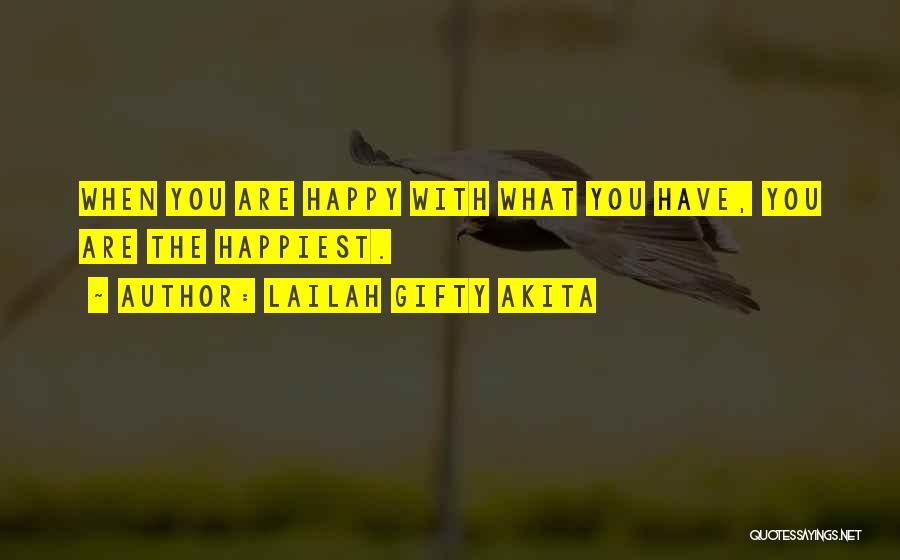 Simple Happy Life Quotes By Lailah Gifty Akita