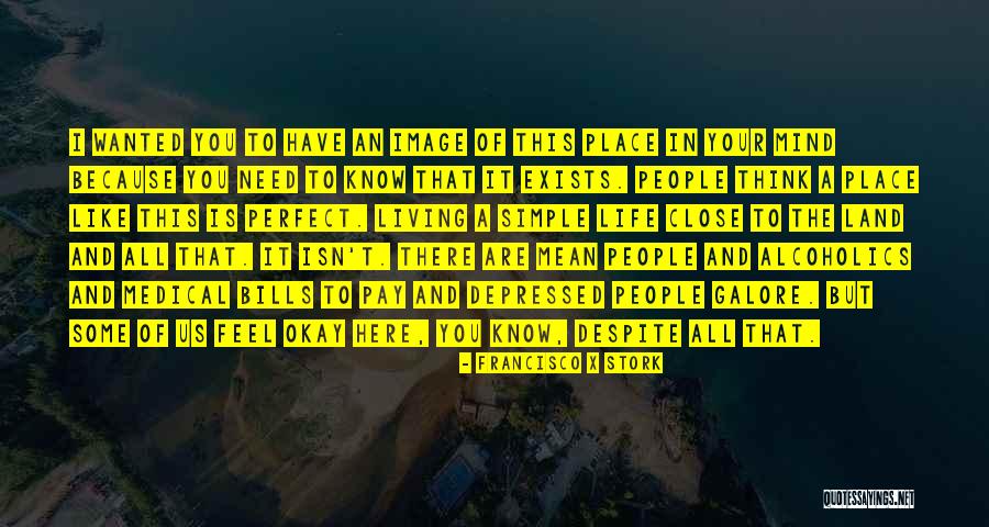 Simple Is Perfect Quotes By Francisco X Stork Simple Is Perfect Quotes By Francisco X Stork