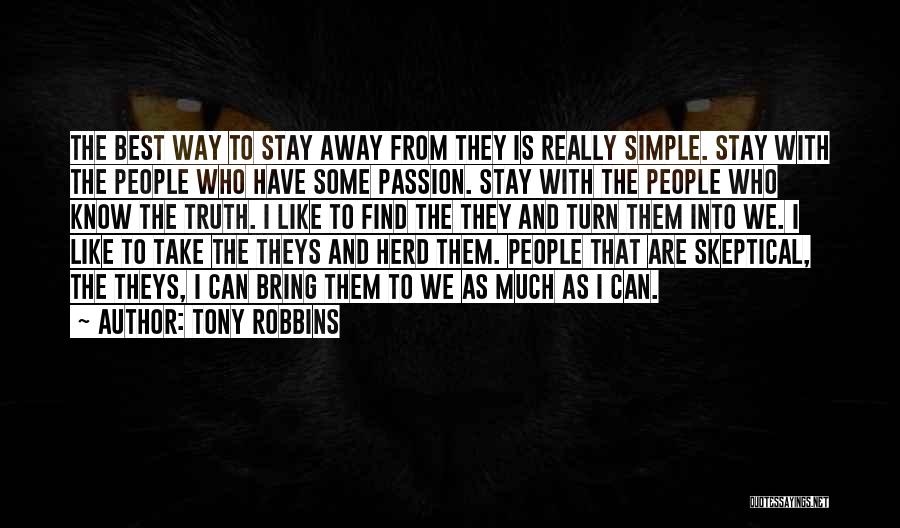 Simple Is The Best Quotes By Tony Robbins