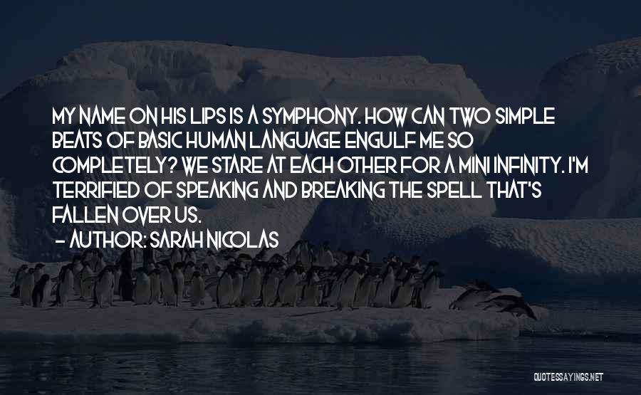 Simple Language Quotes By Sarah Nicolas