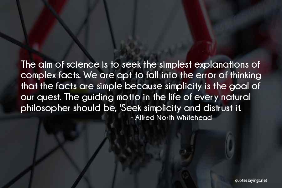Simple Life Philosophy Quotes By Alfred North Whitehead Simple Life Philosophy Quotes By Alfred North Whitehead