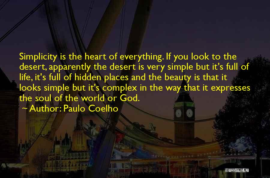 Simple Looks Quotes By Paulo Coelho