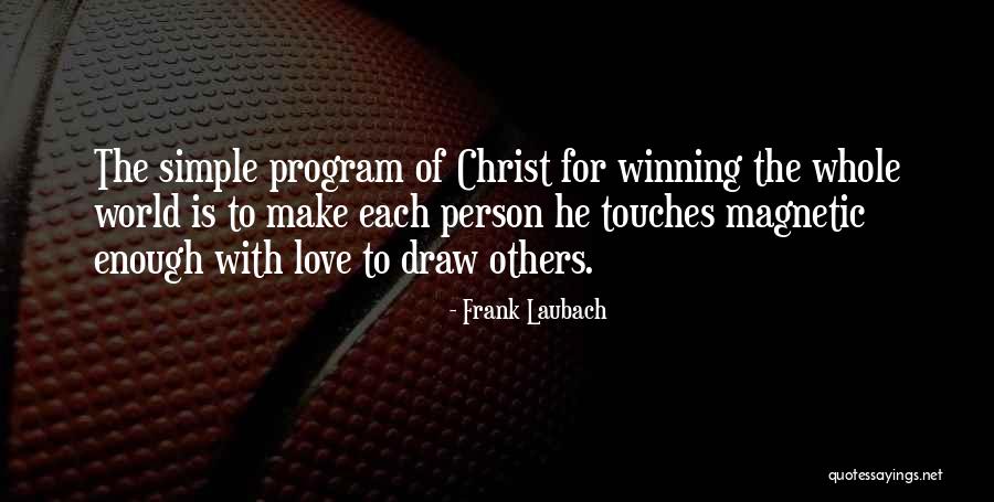 Simple Person Love Quotes By Frank Laubach