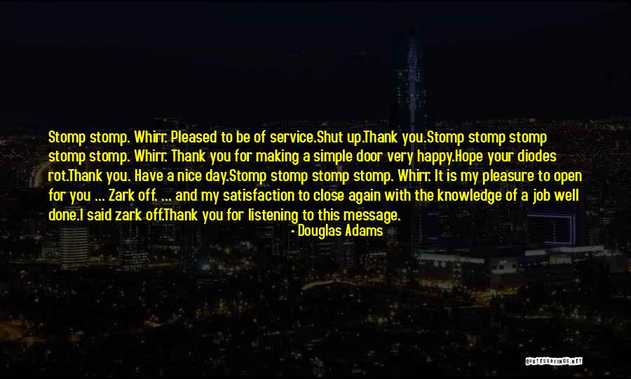 Simple Pleasure Quotes By Douglas Adams