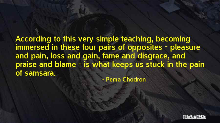 Simple Pleasure Quotes By Pema Chodron