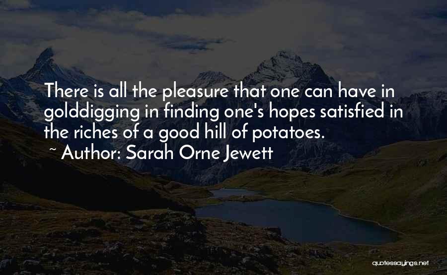 Simple Pleasure Quotes By Sarah Orne Jewett