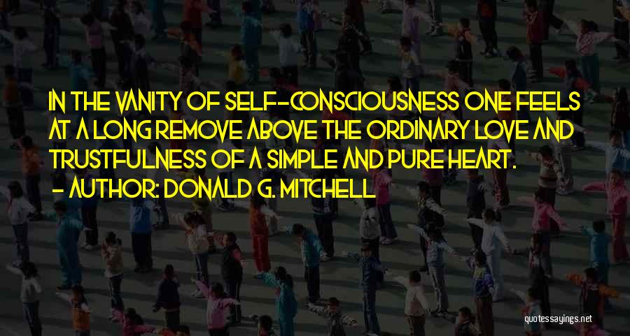 Simple Pure Quotes By Donald G. Mitchell