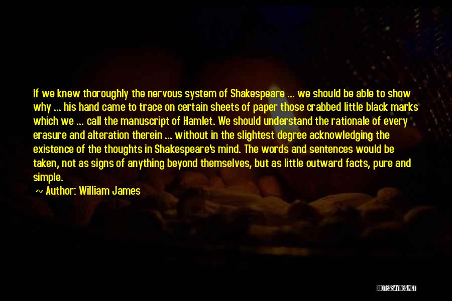 Simple Pure Quotes By William James