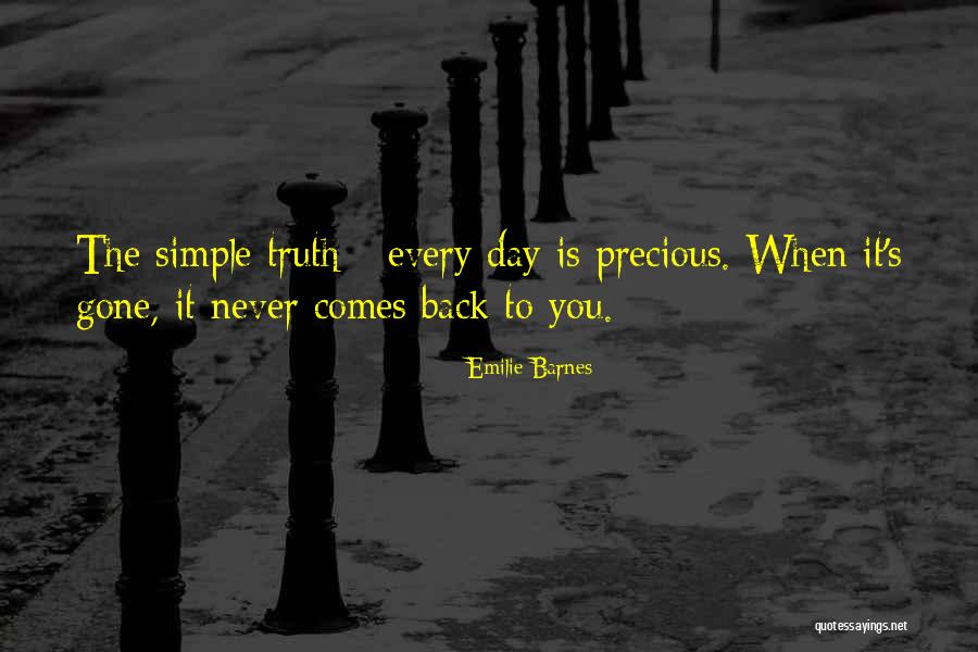 Simple Quotes By Emilie Barnes