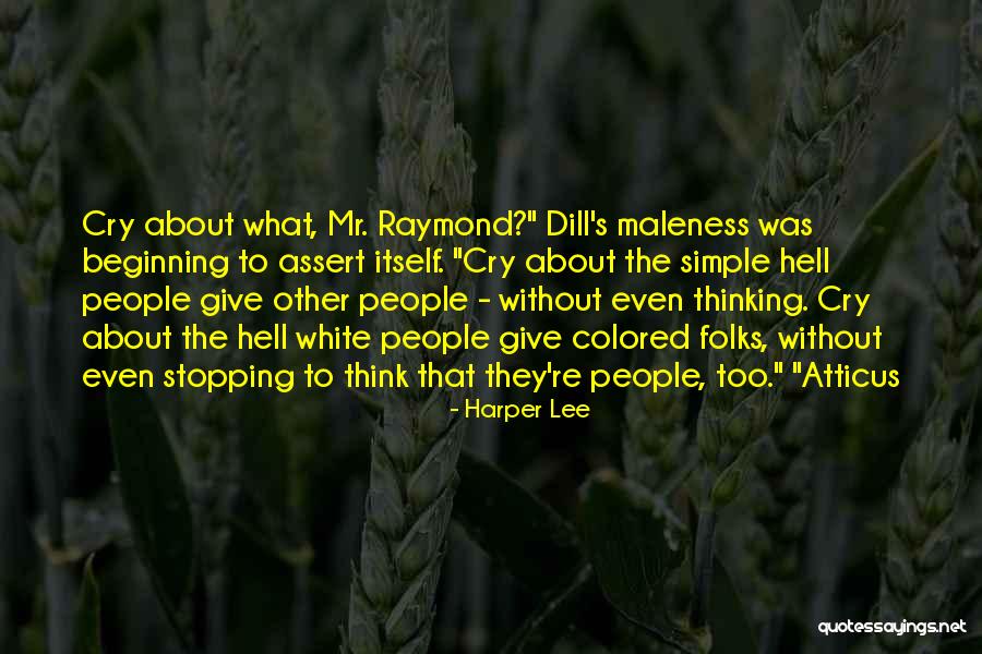 Simple Quotes By Harper Lee