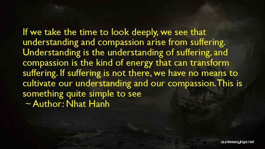 Simple Quotes By Nhat Hanh