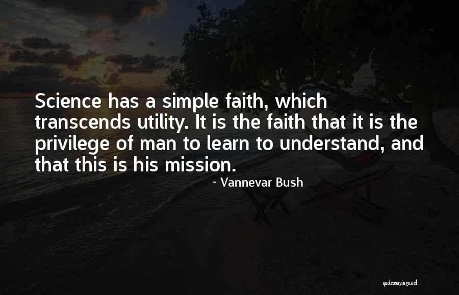 Simple Quotes By Vannevar Bush