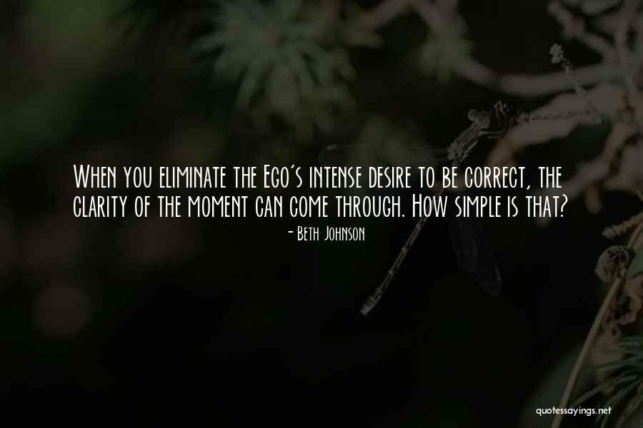 Simple Self Quotes By Beth Johnson
