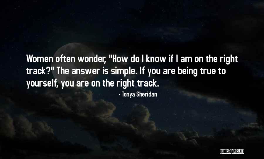 Simple Self Quotes By Tonya Sheridan