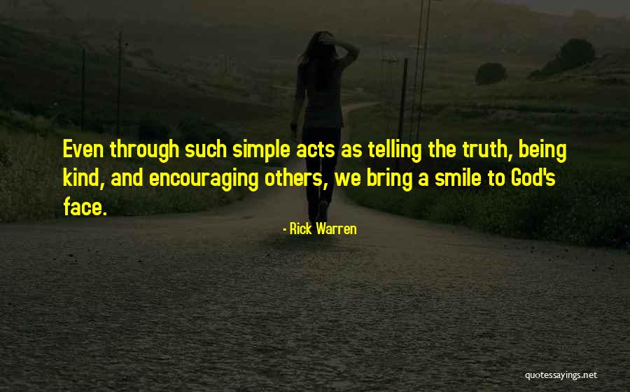 Simple Smile Quotes By Rick Warren Simple Smile Quotes By Rick Warren