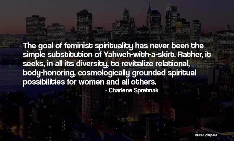 Simple Spiritual Quotes By Charlene Spretnak Simple Spiritual Quotes By Charlene Spretnak
