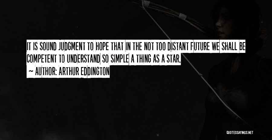 Simple Star Quotes By Arthur Eddington