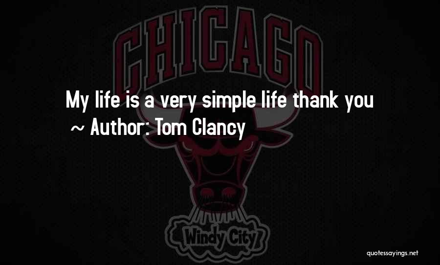 Simple Thank You Quotes By Tom Clancy