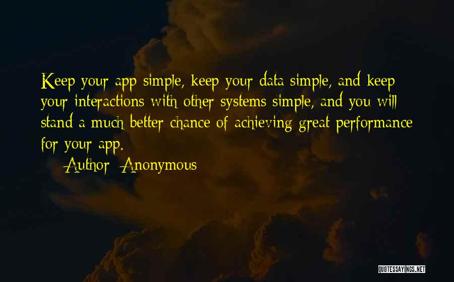 Simple Things Are Better Quotes By Anonymous