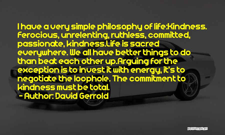 Simple Things Are Better Quotes By David Gerrold