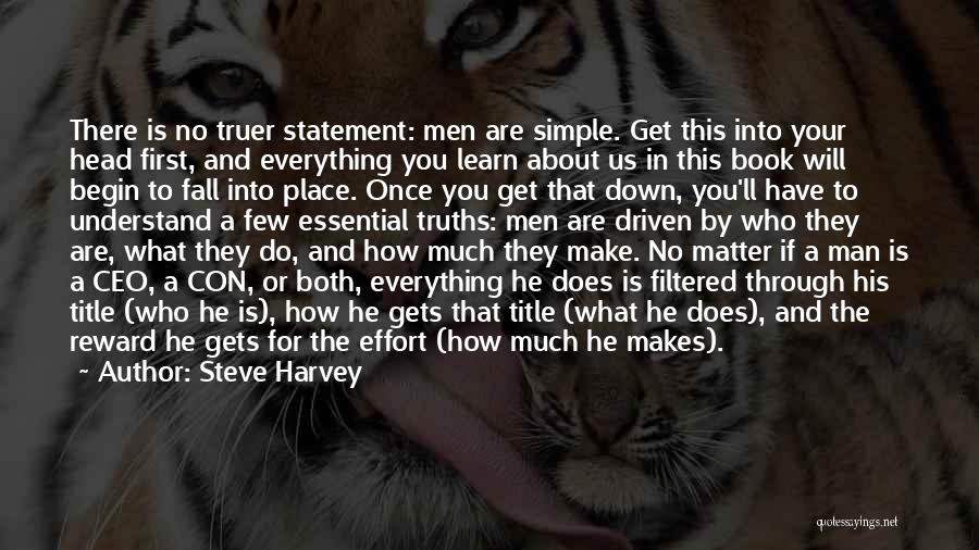 Simple Things That Matter Quotes By Steve Harvey