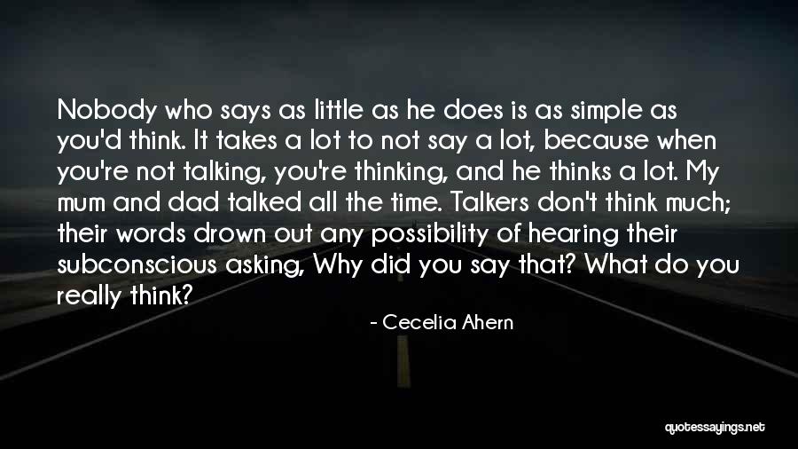 Simple Thinking Of You Quotes By Cecelia Ahern