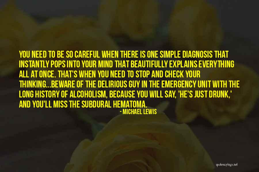 Simple Thinking Of You Quotes By Michael Lewis Simple Thinking Of You Quotes By Michael Lewis