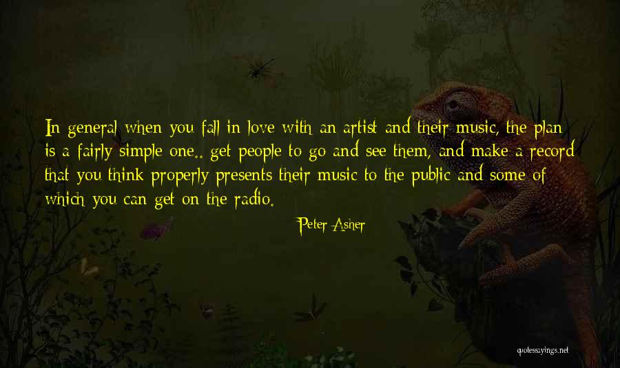Simple Thinking Of You Quotes By Peter Asher Simple Thinking Of You Quotes By Peter Asher