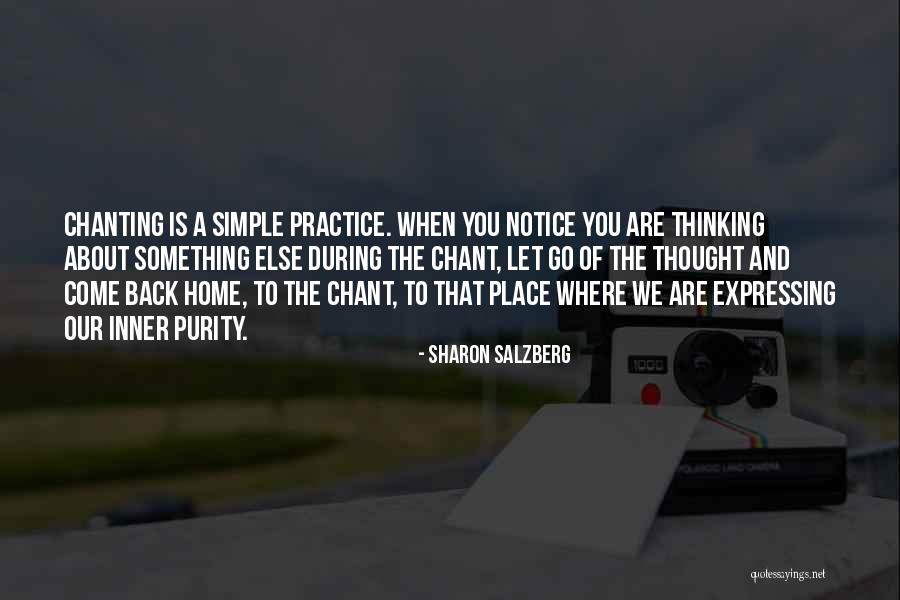 Simple Thinking Of You Quotes By Sharon Salzberg Simple Thinking Of You Quotes By Sharon Salzberg