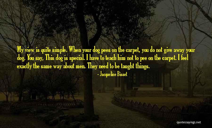 Simple View Quotes By Jacqueline Bisset Simple View Quotes By Jacqueline Bisset