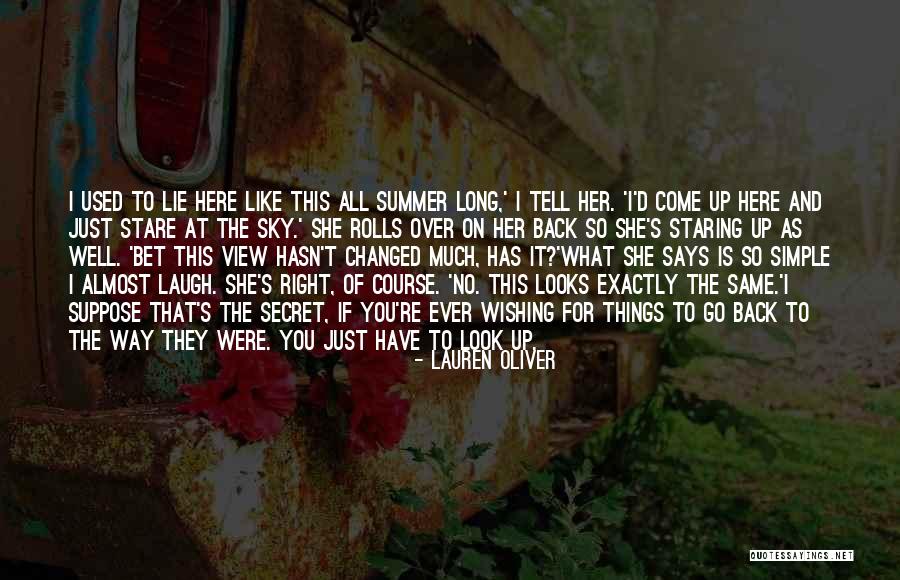 Simple View Quotes By Lauren Oliver Simple View Quotes By Lauren Oliver