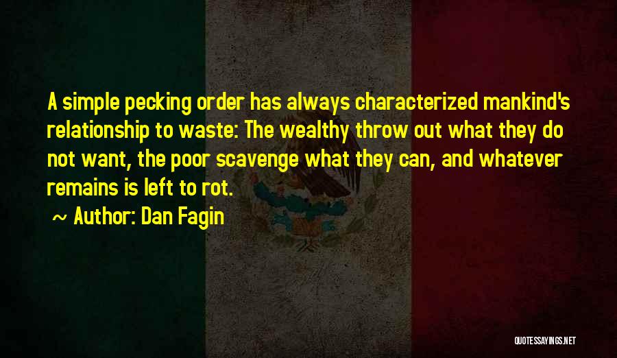 Simple Waste Quotes By Dan Fagin