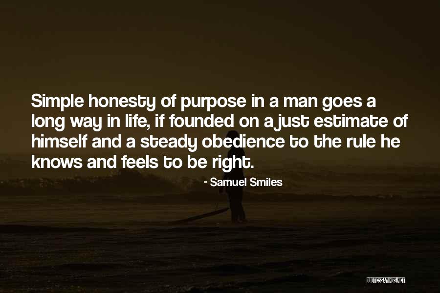 Simple Way Of Life Quotes By Samuel Smiles