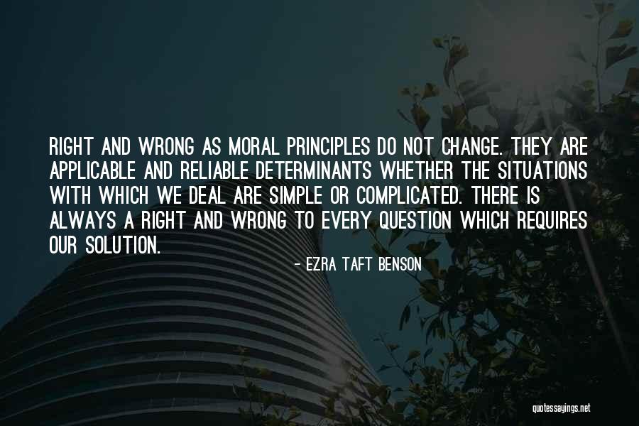 Simple Yet Complicated Quotes By Ezra Taft Benson Simple Yet Complicated Quotes By Ezra Taft Benson