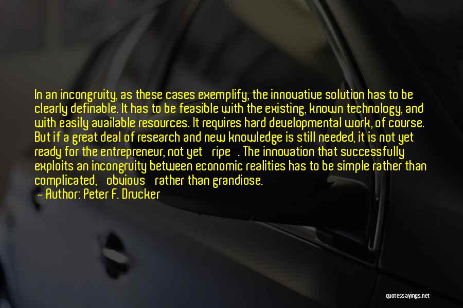 Simple Yet Complicated Quotes By Peter F. Drucker